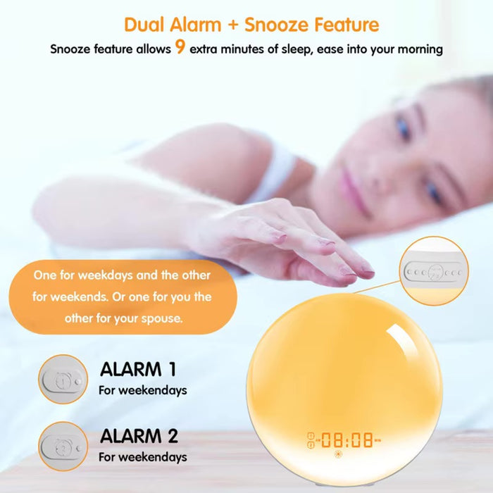 Sunrise Wake-Up Alarm Clock