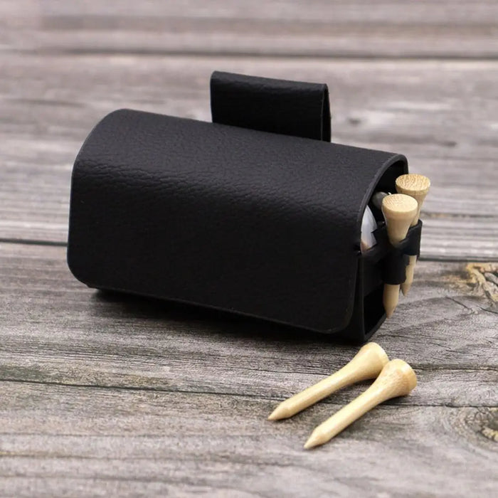 Golf Ball Storage Bag Waist Pouch with Clip
