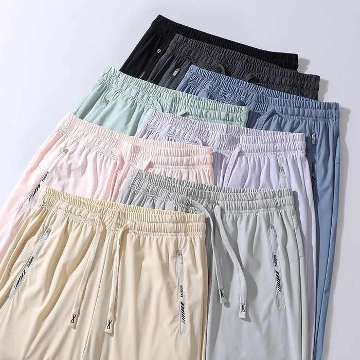 Men’s Quick Dry Ice Silk Outdoor Sports Pants