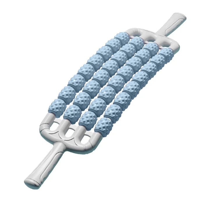 Flexible 32 Wheel Muscle Massage Roller for Fitness Recovery
