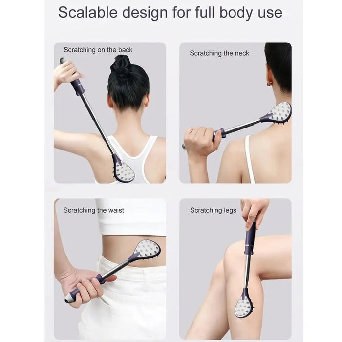 Extendable Back Scratcher with Magnetic Ball Massage Head