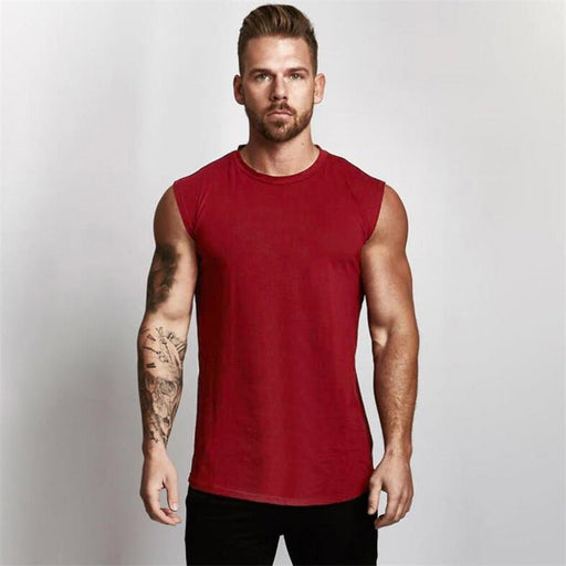 Men's Essentials Sleeveless Workout Top - Flamin' Fitness