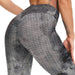 Tie-Dye Honeycomb Anti-Cellulite Gym Leggings - Flamin' Fitness