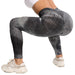 Tie-Dye Honeycomb Anti-Cellulite Gym Leggings - Flamin' Fitness